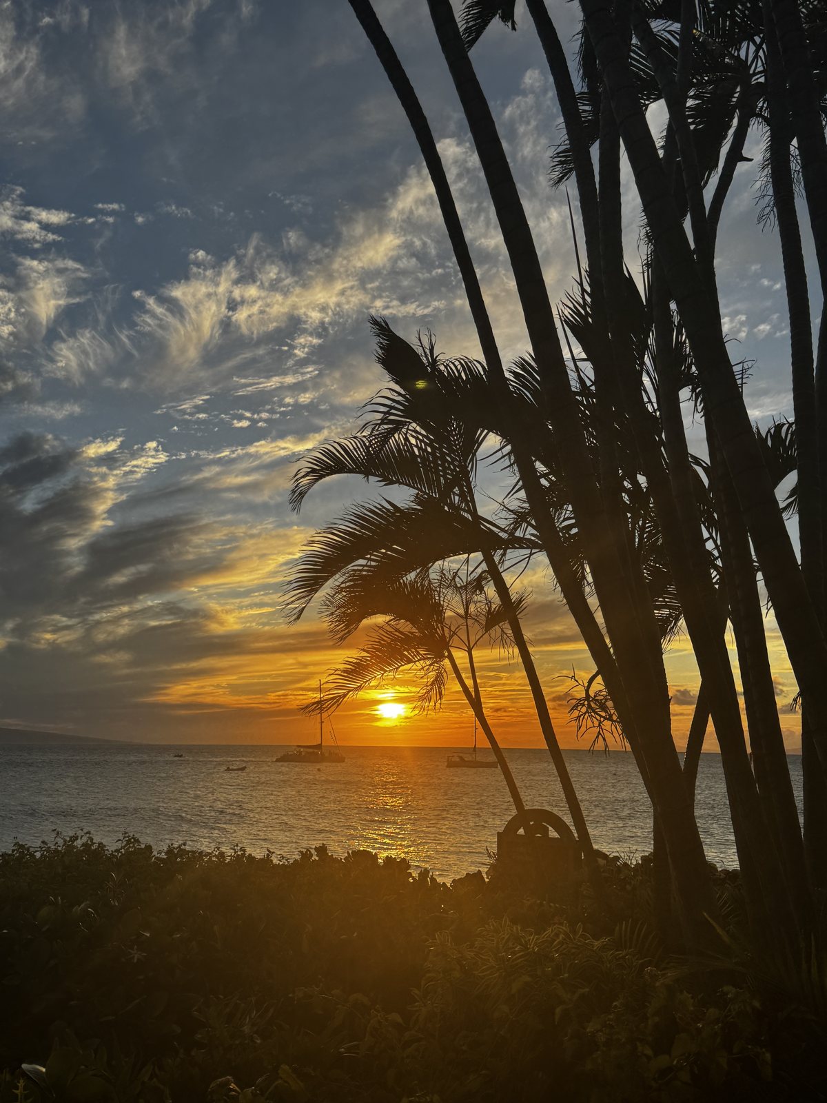 Sunset over Kaanapali, Maui